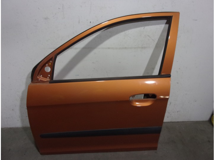 Recambio de puerta delantera izquierda para kia picanto 1.1 cat referencia OEM IAM 7600307010 NARANJA 5 PUERTAS