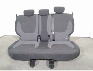 Recambio de asientos traseros para renault captur 1.5 dci diesel fap energy referencia OEM IAM 4789138 TELA NEGRA Y GRIS 5 PUERT