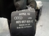 Recambio de cinturon seguridad trasero izquierdo para audi a4 berlina (8e) 1.9 tdi referencia OEM IAM 8E5857805E 4 PUERTAS