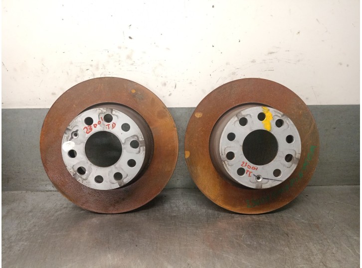 Recambio de disco freno trasero para skoda karoq (nu7, nd7) 1.5 tsi referencia OEM IAM 5Q0615601B 5Q0615601B 
