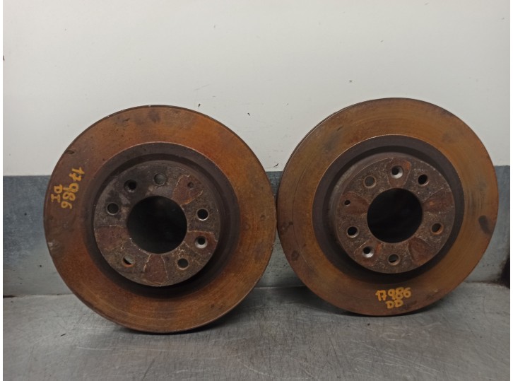 Recambio de disco freno delantero para mazda 6 lim. (gh) 2.2 turbodiesel cat referencia OEM IAM G33Y3325X 
