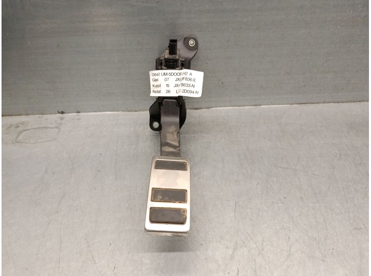 Recambio de potenciometro pedal para ford focus iv (hn) 1.0 ecoboost mhev referencia OEM IAM JX619F836EC 2262186 