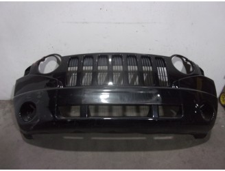 Replacement front bumper for Jeep Compass 2.0 CRD CAT OEM IAM reference 68002271AB BLACK 