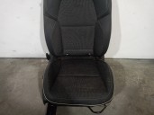 Replacement front right seat for Renault Captur II OEM IAM reference 873200058R BLACK LEATHER AND FABRIC 5 DOORS