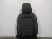 Replacement front right seat for Renault Captur II OEM IAM reference 873200058R BLACK LEATHER AND FABRIC 5 DOORS