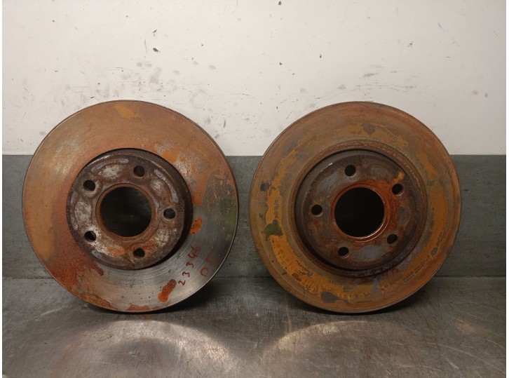 Recambio de disco freno delantero para ford transit connect (tc7) 1.8 tdci cat referencia OEM IAM 2T141125CC 2T141125CC 