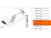 Replacement front moldings for Mini Mini Countryman (R60) Cooper D OEM IAM reference 51139801510 51139801510 
