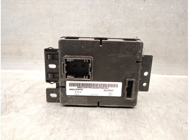 Recambio de modulo electronico para fiat 500e (332_) elektro 3+1 (fa1) referencia OEM IAM 00521379770 52137977 