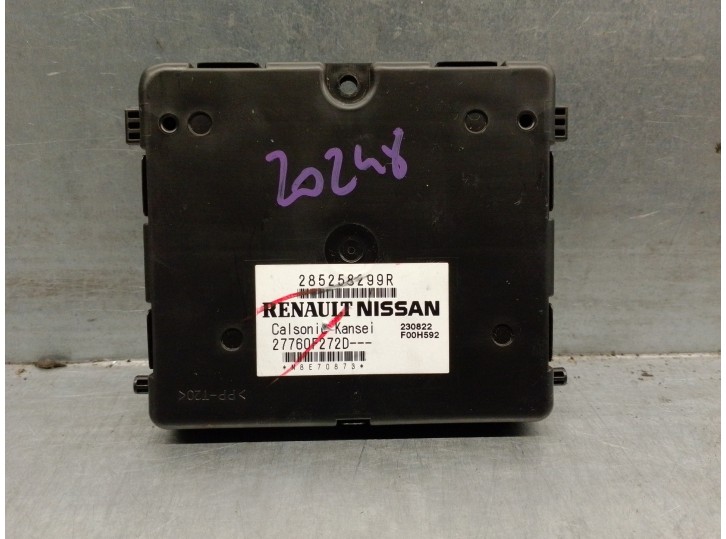 Recambio de centralita calefaccion para renault captur ii referencia OEM IAM 285258299R  