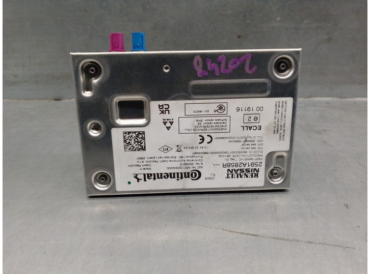 Recambio de modulo electronico para renault captur ii referencia OEM IAM 2591A2858R A3C1020240200 CONTINENTAL