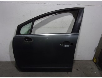 Recambio de puerta delantera izquierda para peugeot 5008 1.6 hdi fap referencia OEM IAM 9002AR GRIS OSCURO 5 PUERTAS