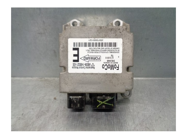Recambio de centralita airbag para ford ranger (tke) 2.2 tdci cat referencia OEM IAM AB3914B321EE 