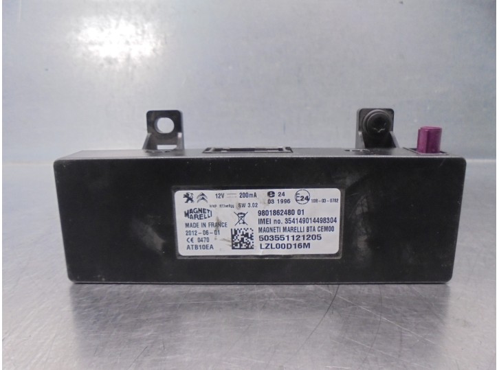 Recambio de modulo electronico para peugeot 5008 1.6 hdi fap referencia OEM IAM 9801862480  MAGNETI MARELLI