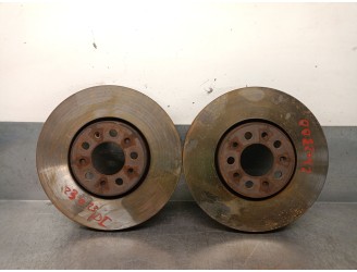 Recambio de disco freno delantero para seat leon (1m1) 1.9 tdi syncro referencia OEM IAM 6R0615301A 6R0615301A 