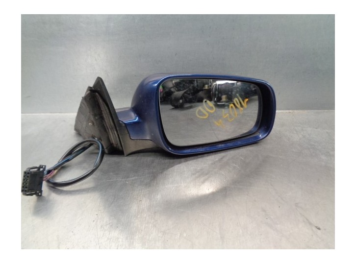 Replacement right wing mirror for Skoda Superb (3U4) 2.0 TDI DPF OEM IAM reference 3B1857502BH 5 PINS BLUE 4 DOORS