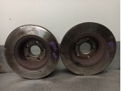 Replacement front brake disc for Ford Mustang 2.3 EcoBoost CAT OEM IAM reference G2MZ1V125BJA 