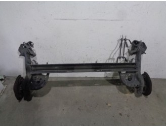 Recambio de puente trasero para renault clio iii 1.5 dci diesel fap referencia OEM IAM 555025363 DISCOS 4 AGUJEROS BURRA 28
