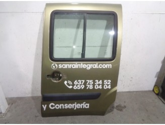 Recambio de puerta lateral corredera izquierda para fiat doblo cargo (223) 1.9 jtd cat referencia OEM IAM 51934381 GRIS DORADA 6