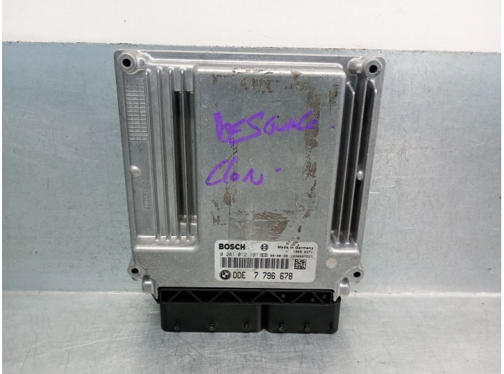 Recambio de centralita motor uce para bmw 5 (e60) 535 d referencia OEM IAM 7796678  0281012191 BOSCH