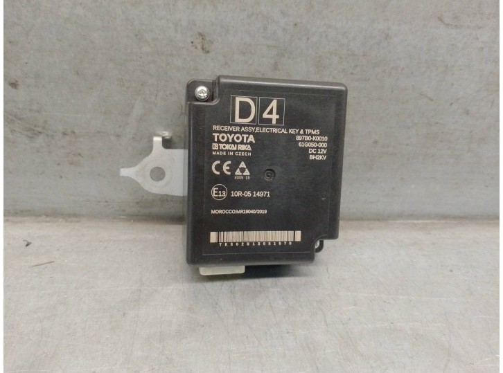 Recambio de modulo electronico para toyota yaris 1.5 16v cat referencia OEM IAM 897B0K0010 61G050000 TOKAI RICA