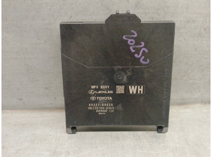 Recambio de modulo electronico para toyota yaris 1.5 16v cat referencia OEM IAM 89221K0020  