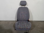 Recambio de asiento delantero derecho para daewoo lanos 1.5 cat referencia OEM IAM 96257563 TELA GRIS 5 PUERTAS