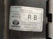 Recambio de radiador agua para daewoo lanos 1.5 cat referencia OEM IAM 96182261  