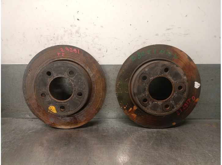 Recambio de disco freno trasero para mazda 3 berlina (bk) 1.6 cd diesel cat referencia OEM IAM C24Y26251B C24Y26251B 