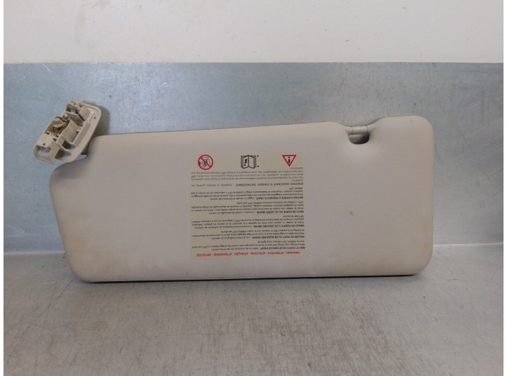 Recambio de parasol derecho para renault fluence 1.5 dci diesel fap referencia OEM IAM 964003100R 