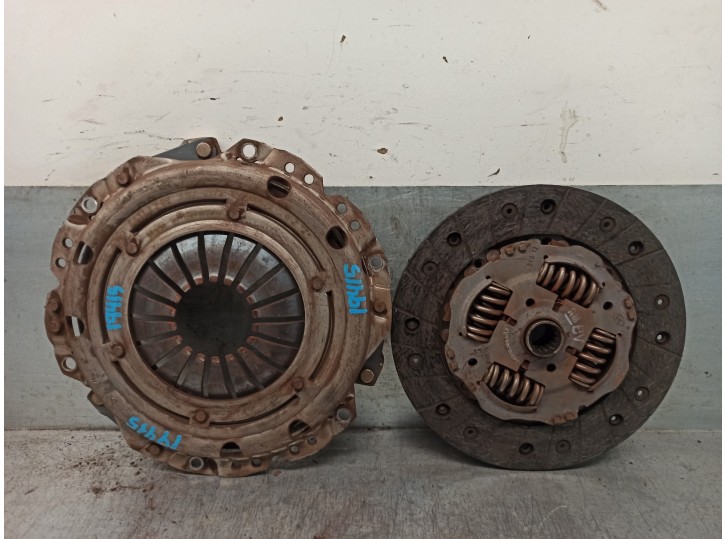 Recambio de kit embrague para opel astra g berlina 1.6 cat (z 16 se / l55) referencia OEM IAM 1606205 3082297510 SACHS