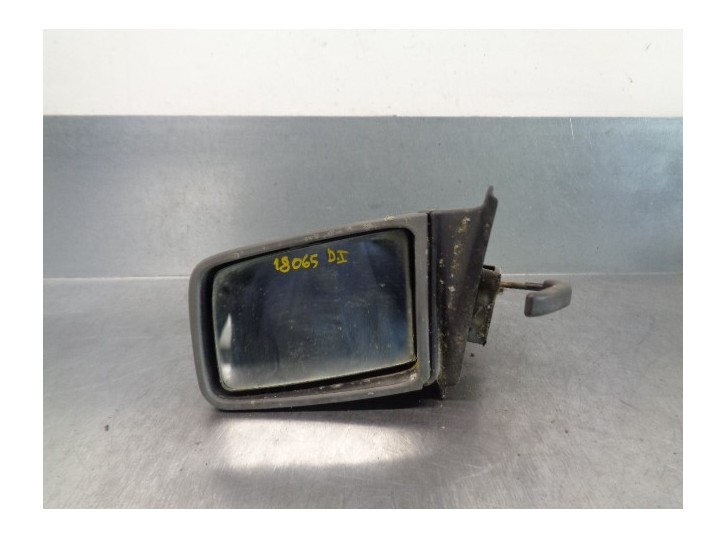 Replacement left wing mirror for Opel Kadett E OEM IAM reference 1428051 MANUAL BLACK 4 DOORS