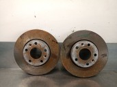 Recambio de disco freno delantero para dacia duster (hm_) 1.0 tce 90 referencia OEM IAM H4DF480  