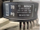 Replacement alternator for Opel Corsa B 1.4 16v OEM IAM reference 90413760 0123120001 BOSCH