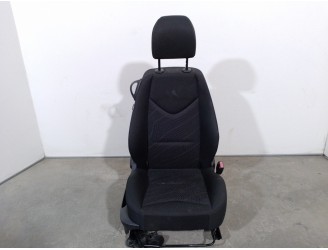 Recambio de asiento delantero derecho para peugeot 308 1.6 16v referencia OEM IAM 4919710 TELA NEGRA 3 PUERTAS
