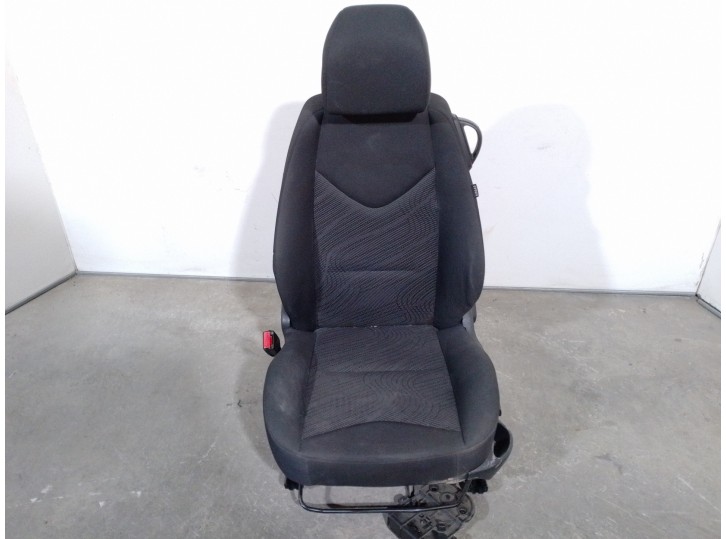 Recambio de asiento delantero izquierdo para peugeot 308 1.6 16v referencia OEM IAM 4919711 TELA NEGRA 3 PUERTAS