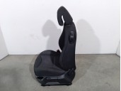 Recambio de asiento delantero izquierdo para peugeot 308 1.6 16v referencia OEM IAM 4919711 TELA NEGRA 3 PUERTAS