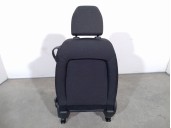 Recambio de asiento delantero izquierdo para peugeot 308 1.6 16v referencia OEM IAM 4919711 TELA NEGRA 3 PUERTAS