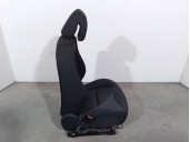 Recambio de asiento delantero izquierdo para peugeot 308 1.6 16v referencia OEM IAM 4919711 TELA NEGRA 3 PUERTAS