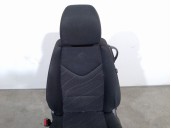 Recambio de asiento delantero izquierdo para peugeot 308 1.6 16v referencia OEM IAM 4919711 TELA NEGRA 3 PUERTAS