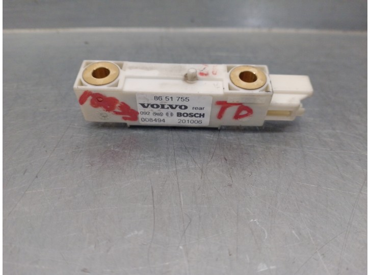 Recambio de sensor airbag para volvo xc90 2.4 diesel cat referencia OEM IAM 8651755 