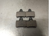 Recambio de pastillas de freno para citroën gsa referencia OEM IAM 598146  