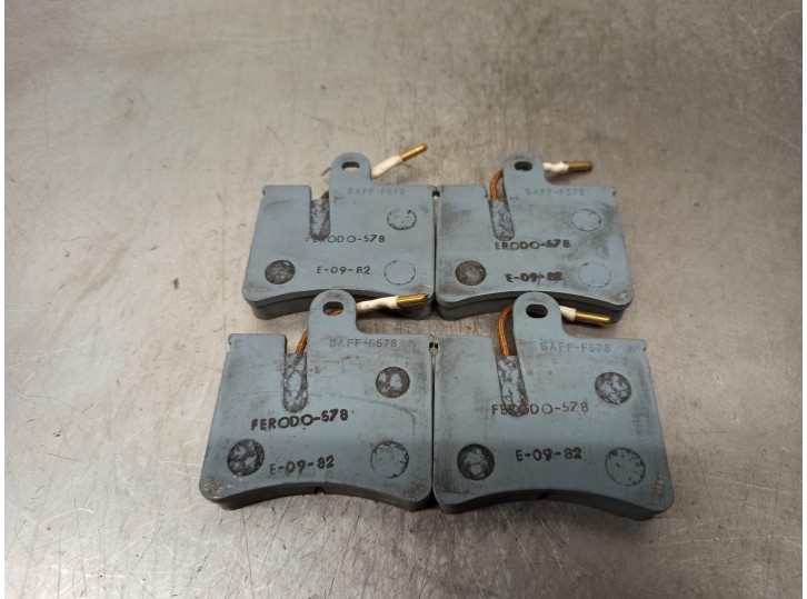 Recambio de pastillas de freno para citroën gsa referencia OEM IAM 598149  