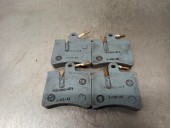 Recambio de pastillas de freno para citroën gsa referencia OEM IAM 598149  