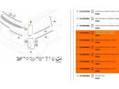 Recambio de molduras traseras para mini mini clubman (r55) cooper d referencia OEM IAM 51137240227 51137240227 