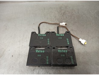 Recambio de pastillas de freno para citroën saxo referencia OEM IAM 598161  