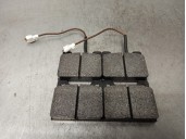 Recambio de pastillas de freno para citroën saxo referencia OEM IAM 598161  