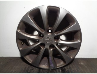 Recambio de llanta para opel astra gtc 1.7 16v cdti referencia OEM IAM 13342002 R16X6.5IS39 ALUMINIO 10P