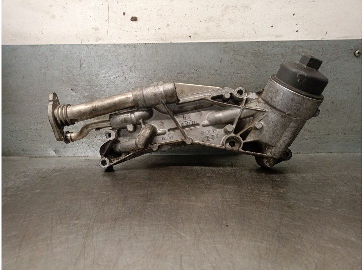 Recambio de soporte filtro aceite para chevrolet cruze 1.6 cat referencia OEM IAM 12992593 93186324 0561101049 HENGST
