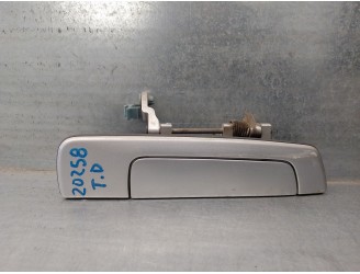 Recambio de maneta exterior trasera derecha para mitsubishi space wagon (n80/n90) 2.4 gdi cat referencia OEM IAM MR271872 MR2718