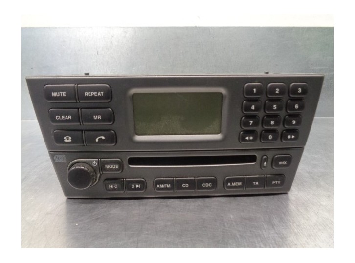 Replacement audio system / CD radio for Jaguar X-Type 2.0 D Executive OEM IAM reference 4X4318B876AB 
